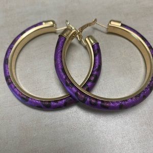 Hoop earrings